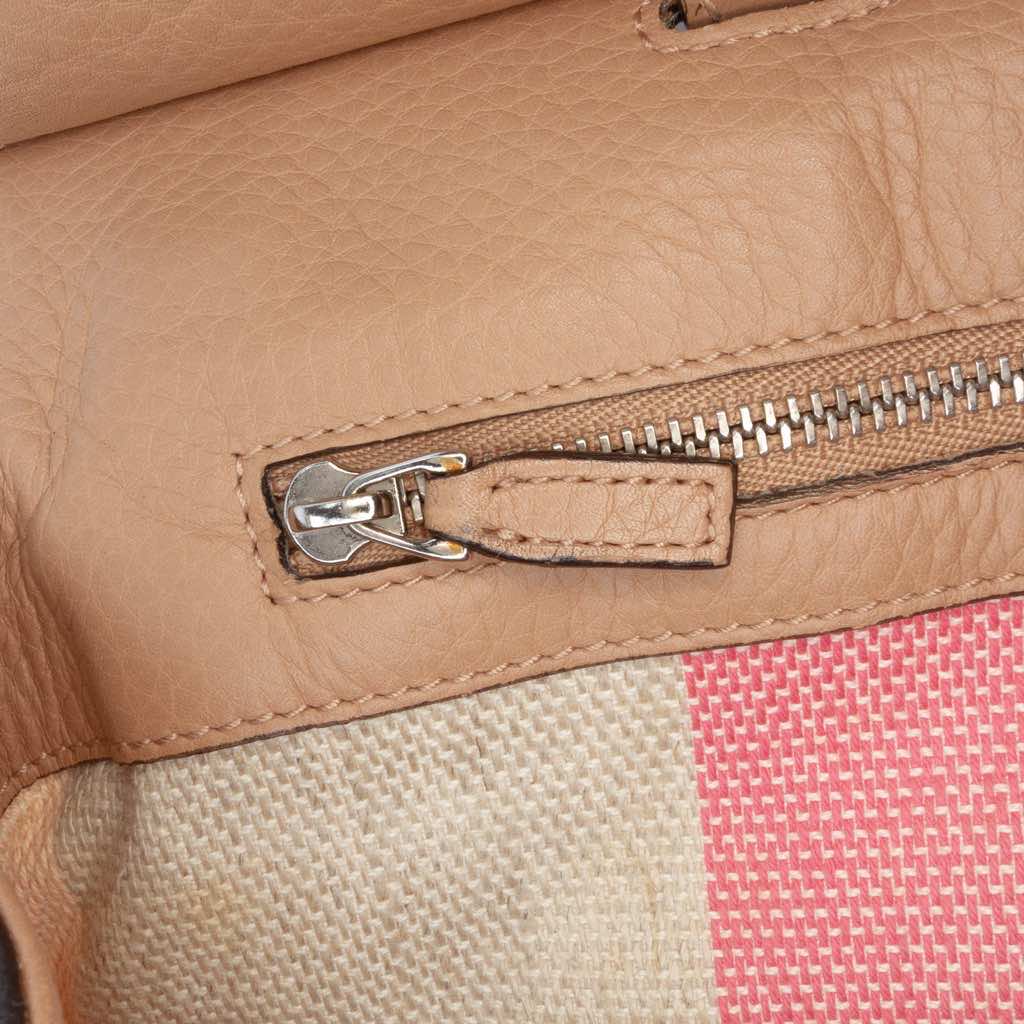 Gucci Medium Leather Bamboo Daily Satchel - Detail 1