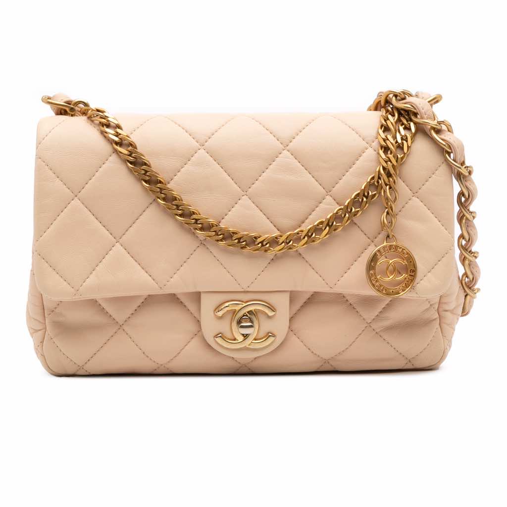 Chanel Quilted Lambskin Fancy Jewel Single Flap