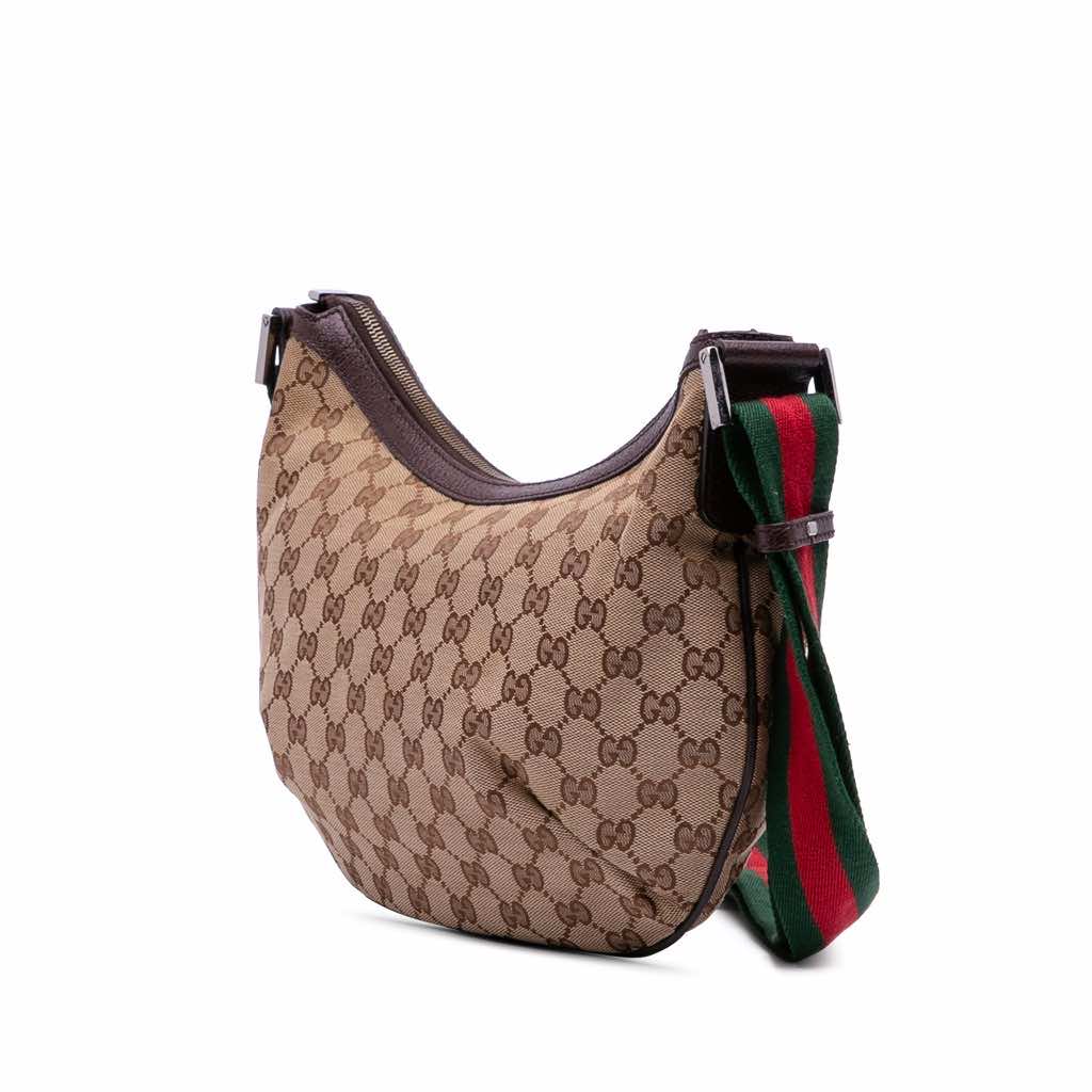 Gucci GG Canvas Web Crossbody - 2