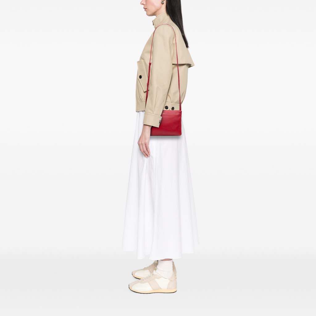 Celine Small Lambskin Trio Crossbody - Image 10