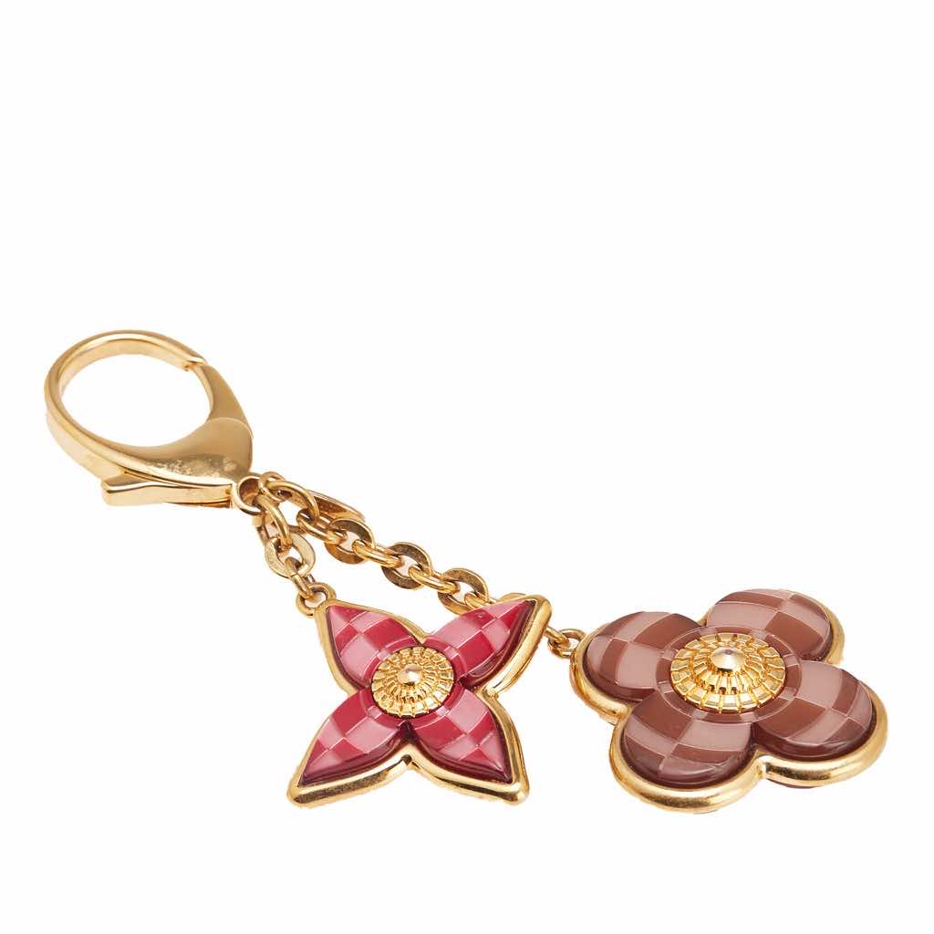 Louis Vuitton Gold Plated and Resin Bijoux Sac Mosaic Bag Charm - 2