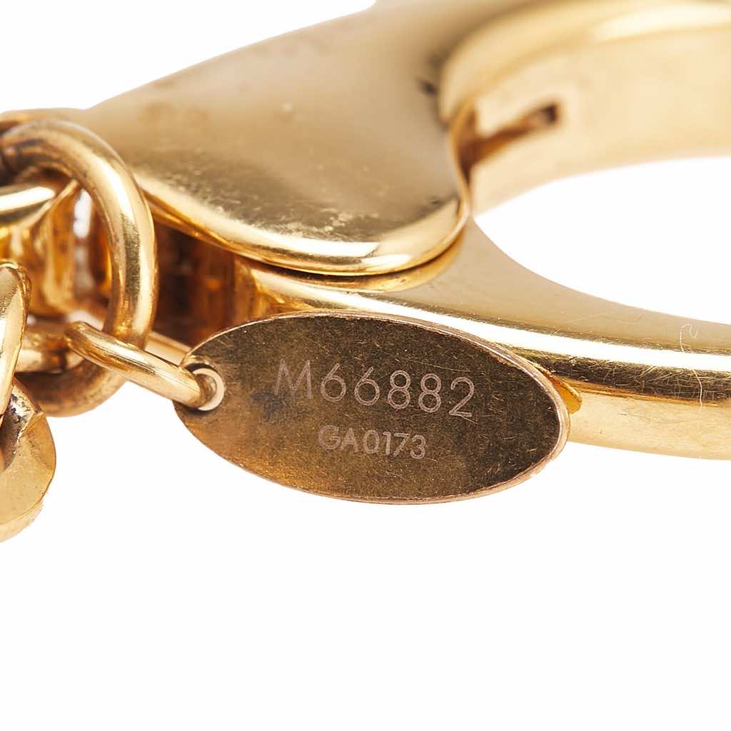 Louis Vuitton Gold Plated and Resin Bijoux Sac Mosaic Bag Charm - 4