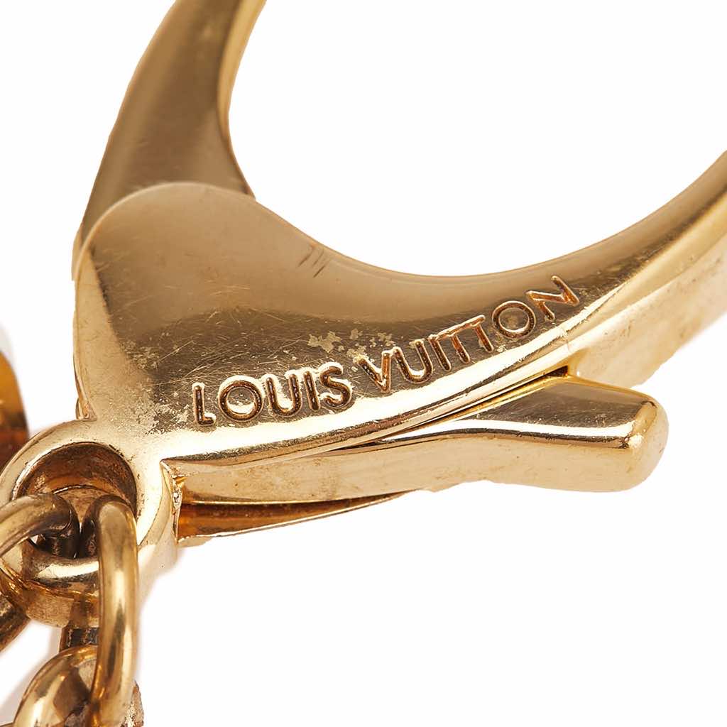 Louis Vuitton Gold Plated and Resin Bijoux Sac Mosaic Bag Charm - 5