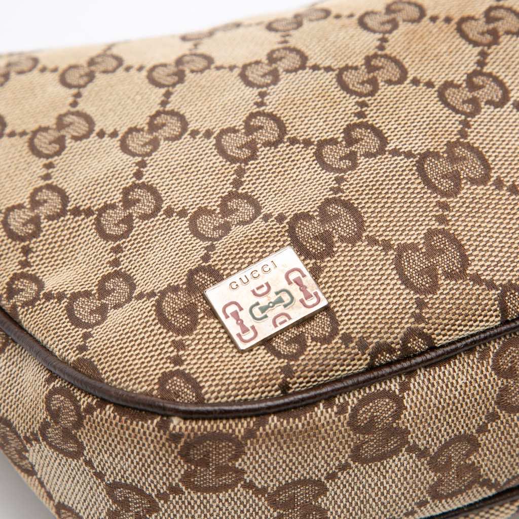 Gucci Small GG Canvas Web Pop Shoulder Bag - Detail 2