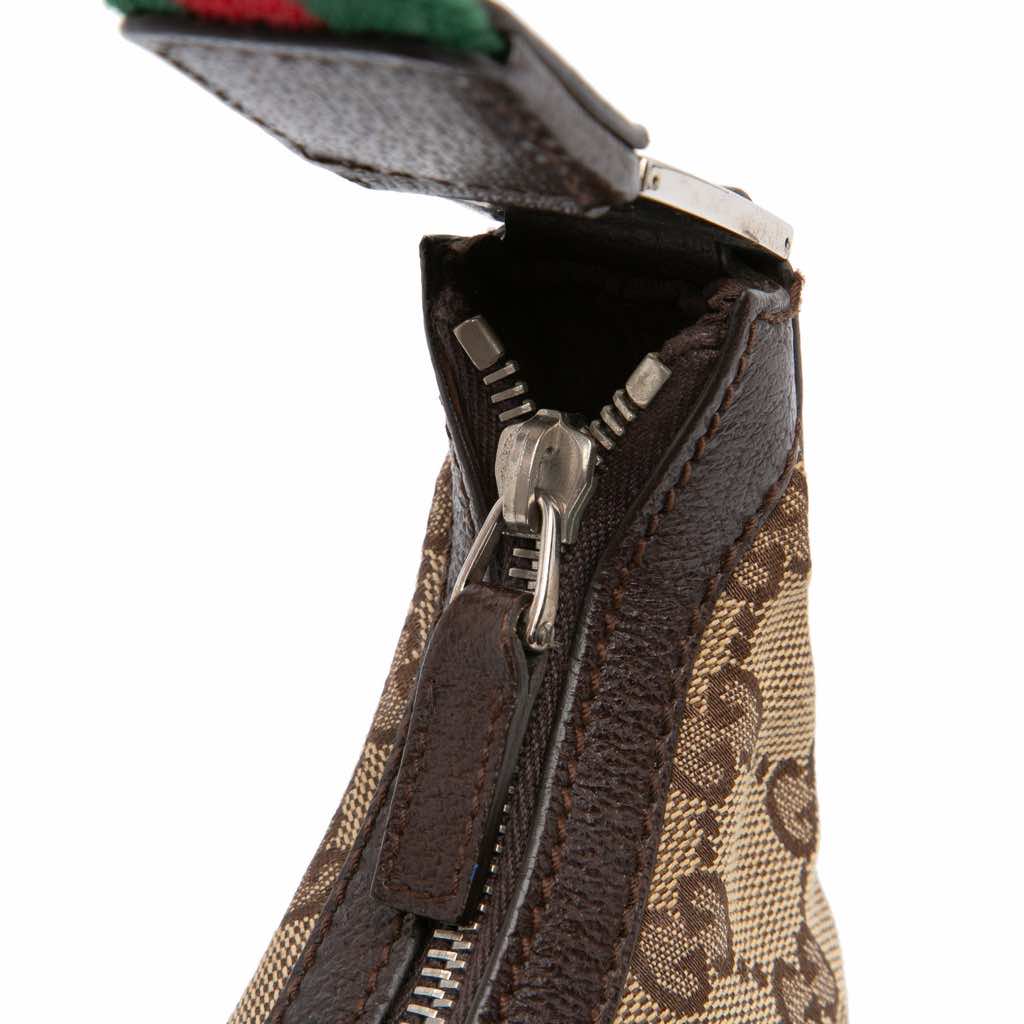 Gucci Small GG Canvas Web Pop Shoulder Bag - Image 10