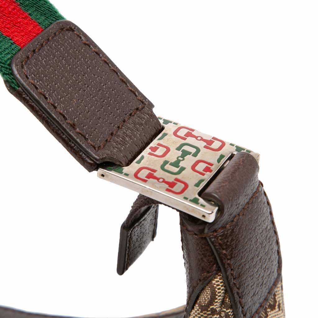 Gucci Small GG Canvas Web Pop Shoulder Bag - Image 11