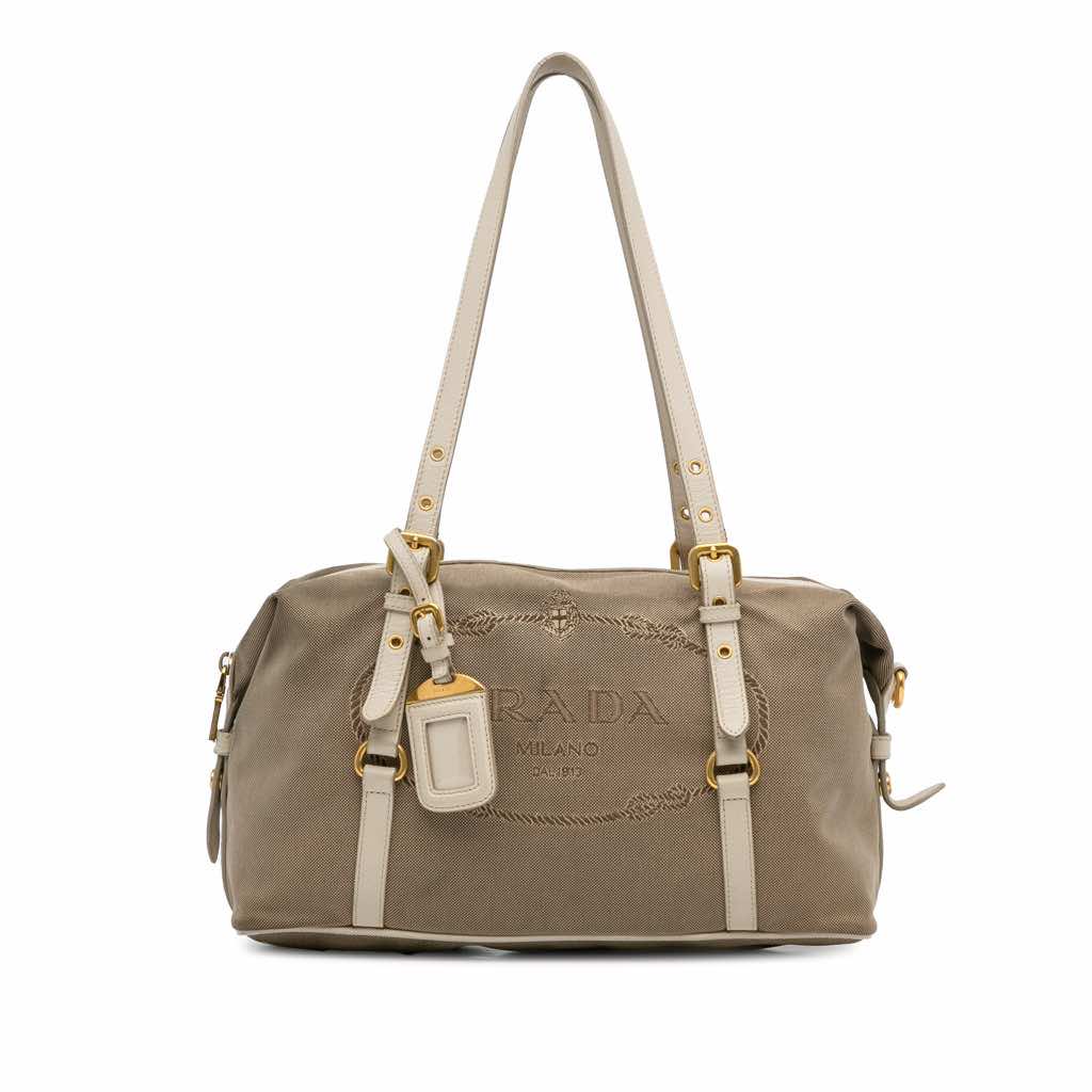 Prada Canapa Logo Shoulder Bag - Image 18