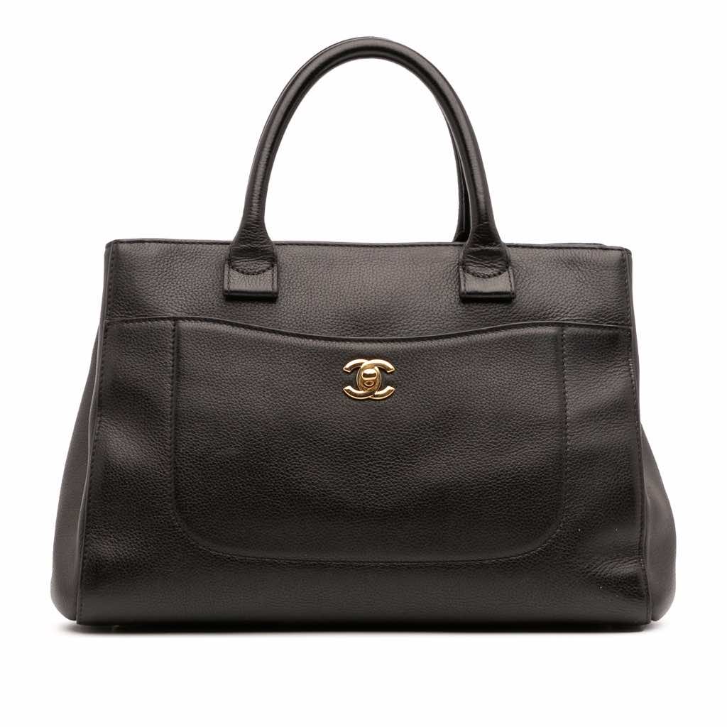 Chanel Small Grained Calfskin Neo Executive Shopper Tote