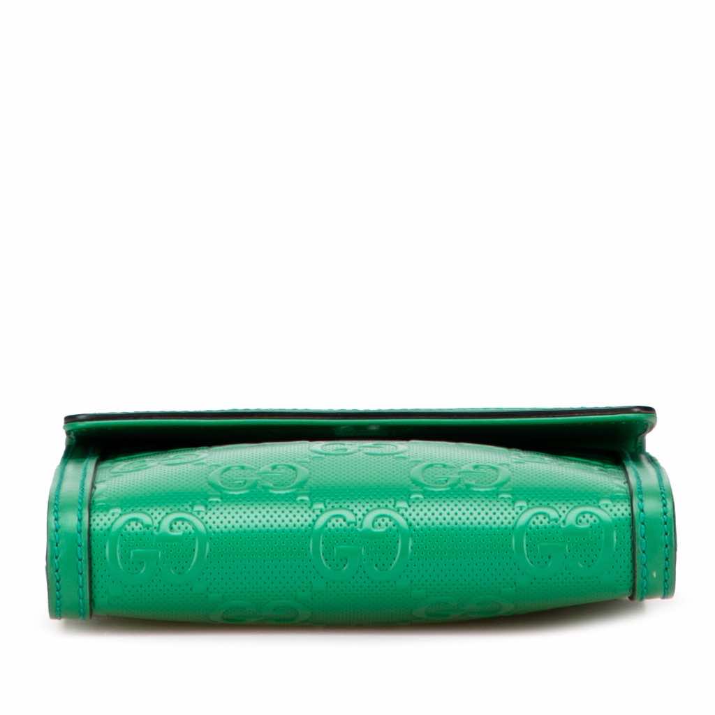 Gucci GG Embossed Flap Satchel - 3