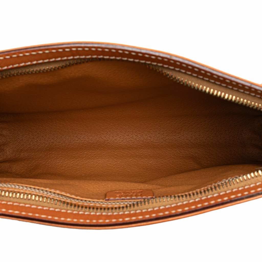 Celine Macadam Coated Canvas Clutch - 4