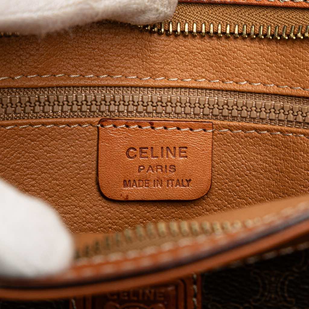 Celine Macadam Coated Canvas Clutch - Detail 1