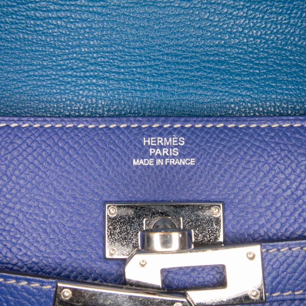 Hermès Epsom Kelly Longue Wallet - Side view