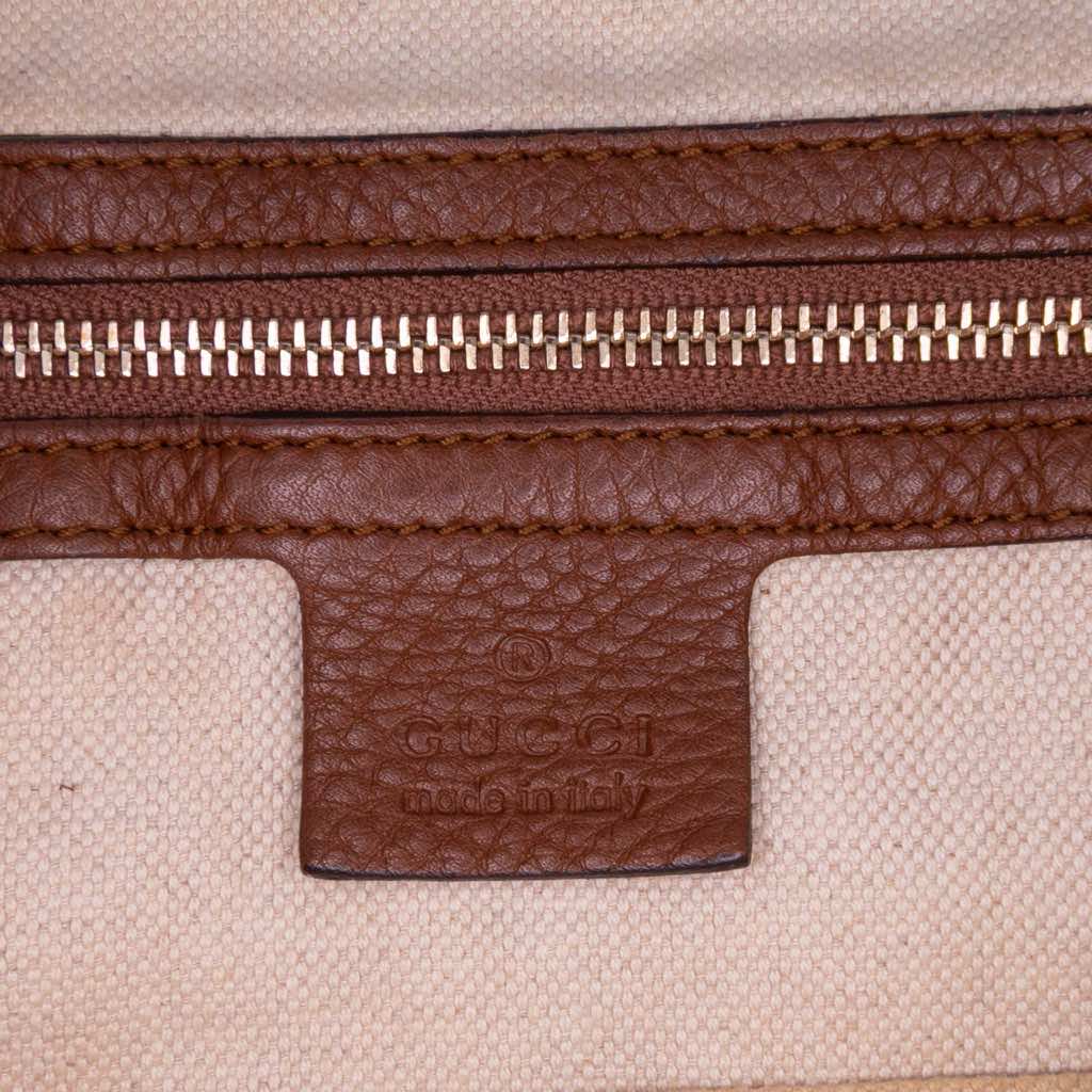 Gucci Medium GG Canvas Bella Shoulder Bag - Side view