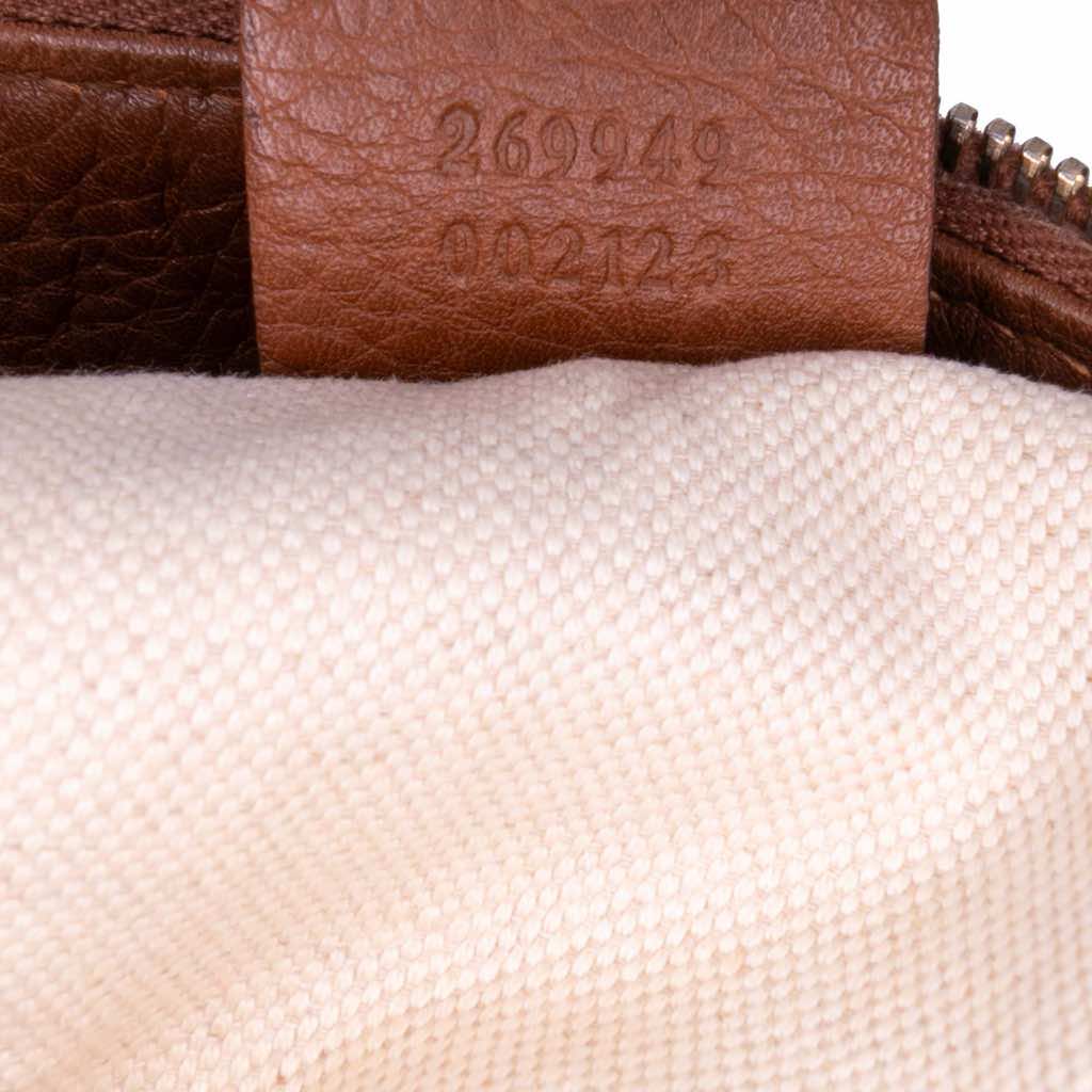 Gucci Medium GG Canvas Bella Shoulder Bag - Detail 1