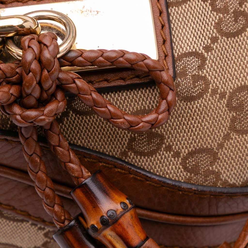 Gucci Medium GG Canvas Bella Shoulder Bag - Image 10