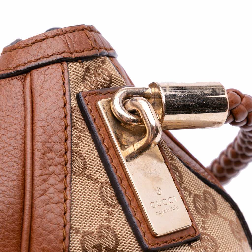 Gucci Medium GG Canvas Bella Shoulder Bag - Image 12
