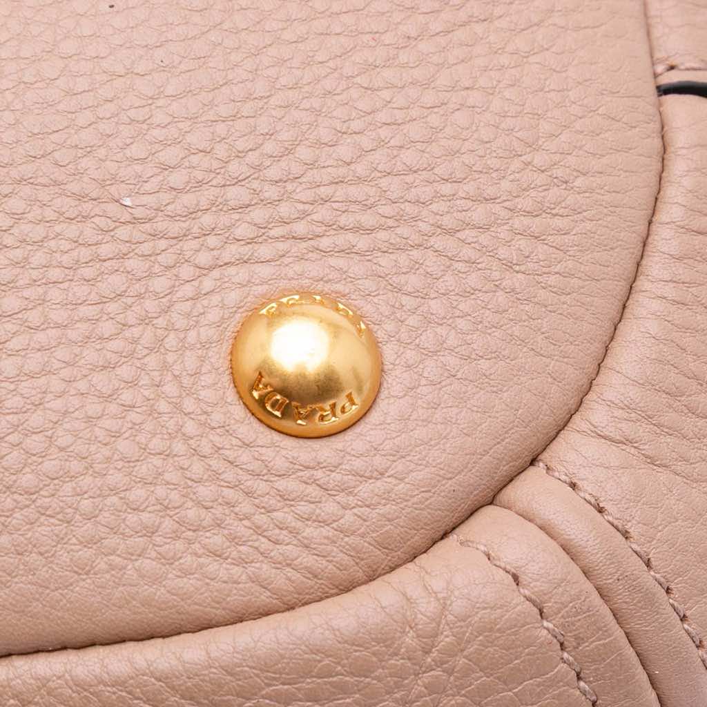 Prada Vitello Daino Sacca 2 Manici Convertible Tote - Image 13