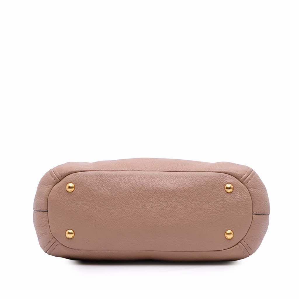 Prada Vitello Daino Sacca 2 Manici Convertible Tote - Image 6