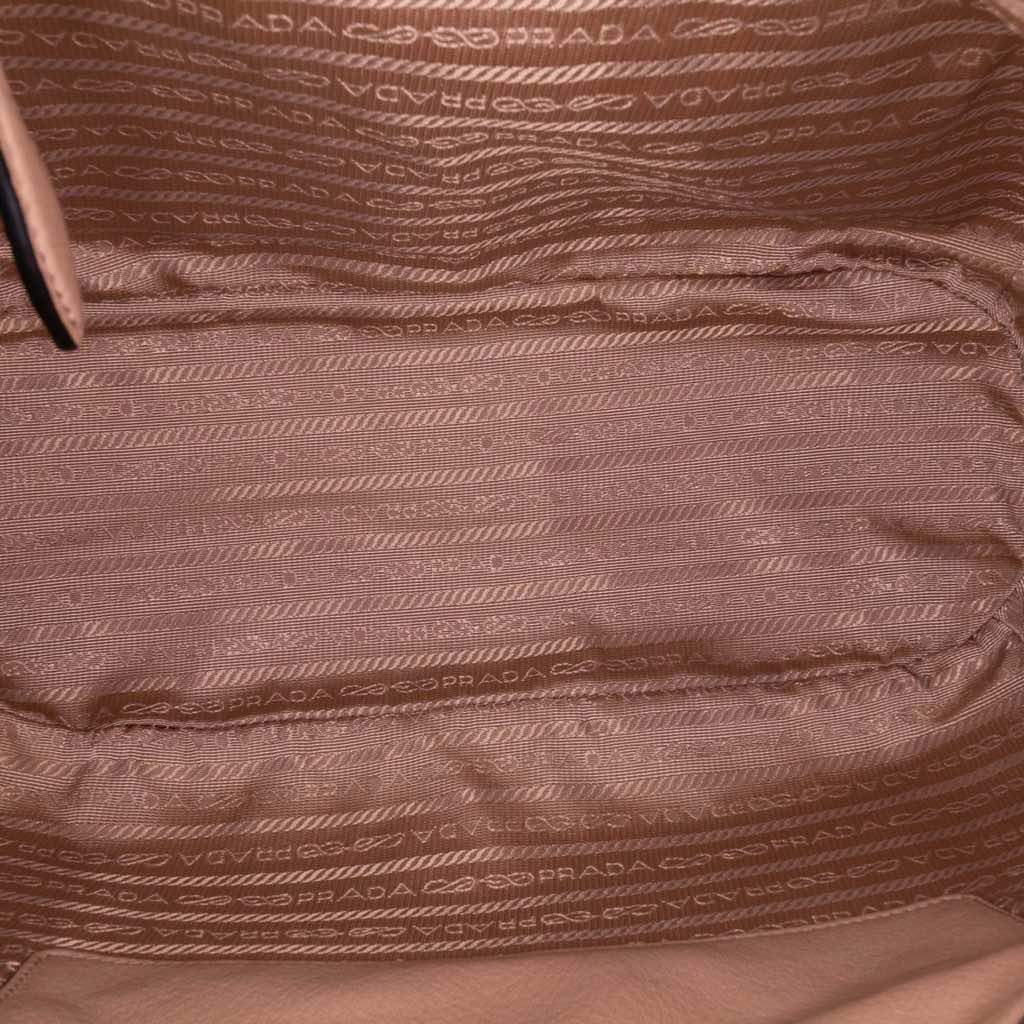 Prada Vitello Daino Sacca 2 Manici Convertible Tote - 4