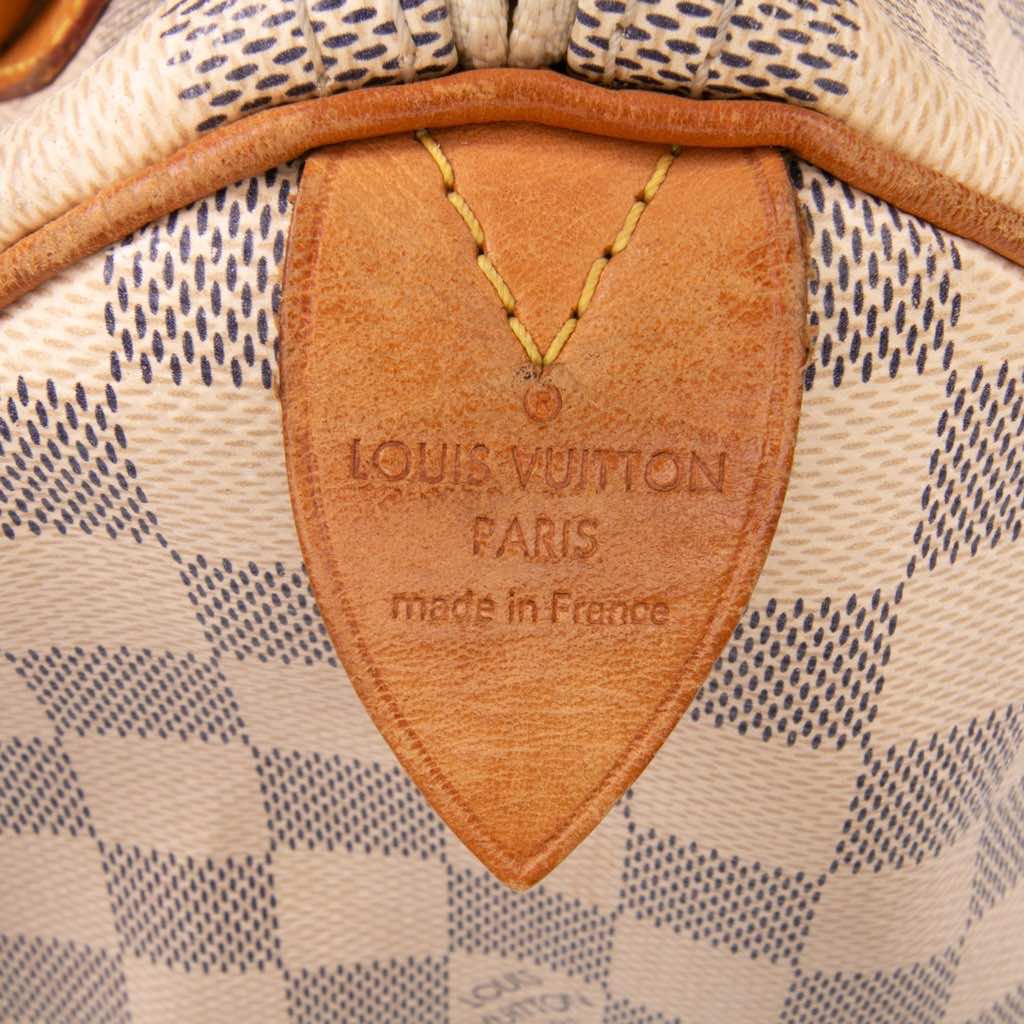 Louis Vuitton Damier Azur Speedy 30 - Side view