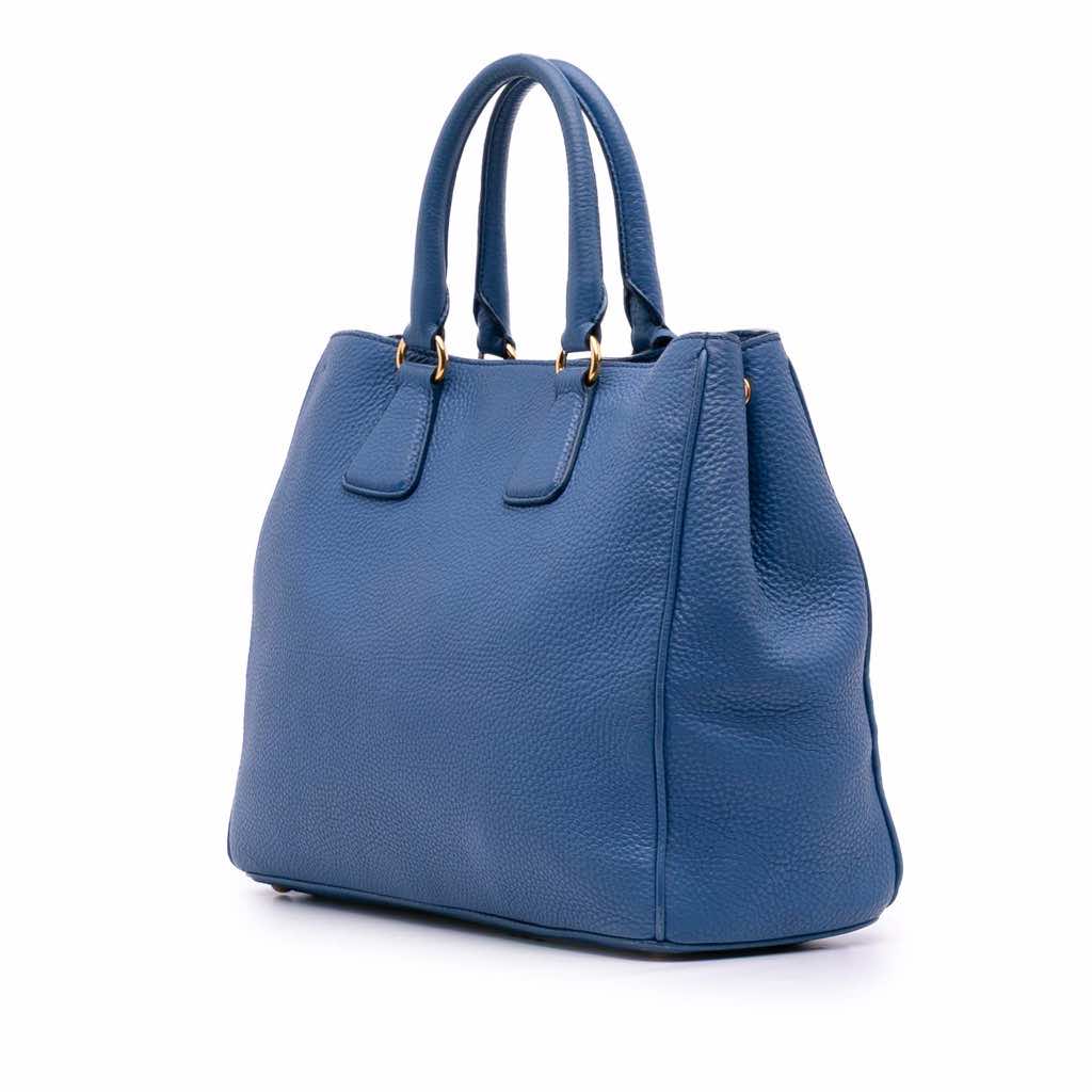 Prada Vitello Daino Open Convertible Tote - 2