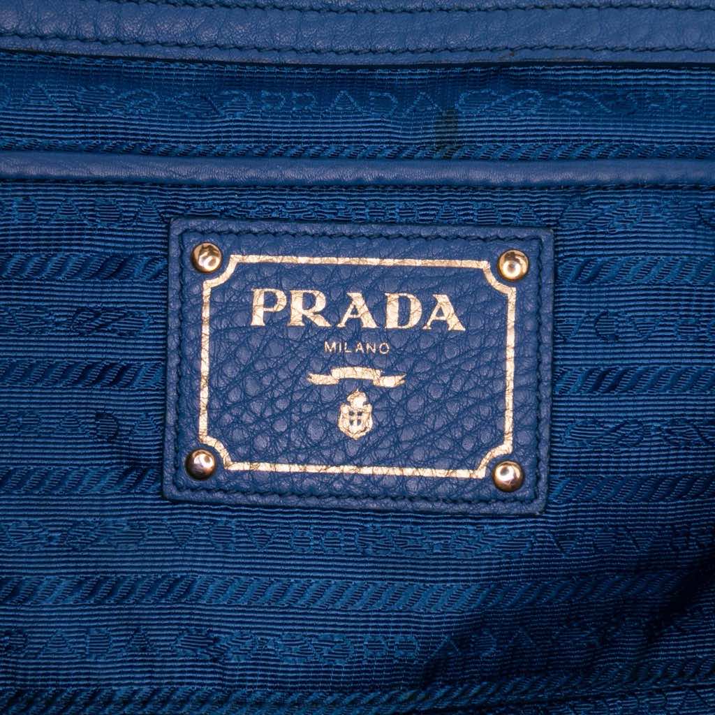 Prada Vitello Daino Open Convertible Tote - 5