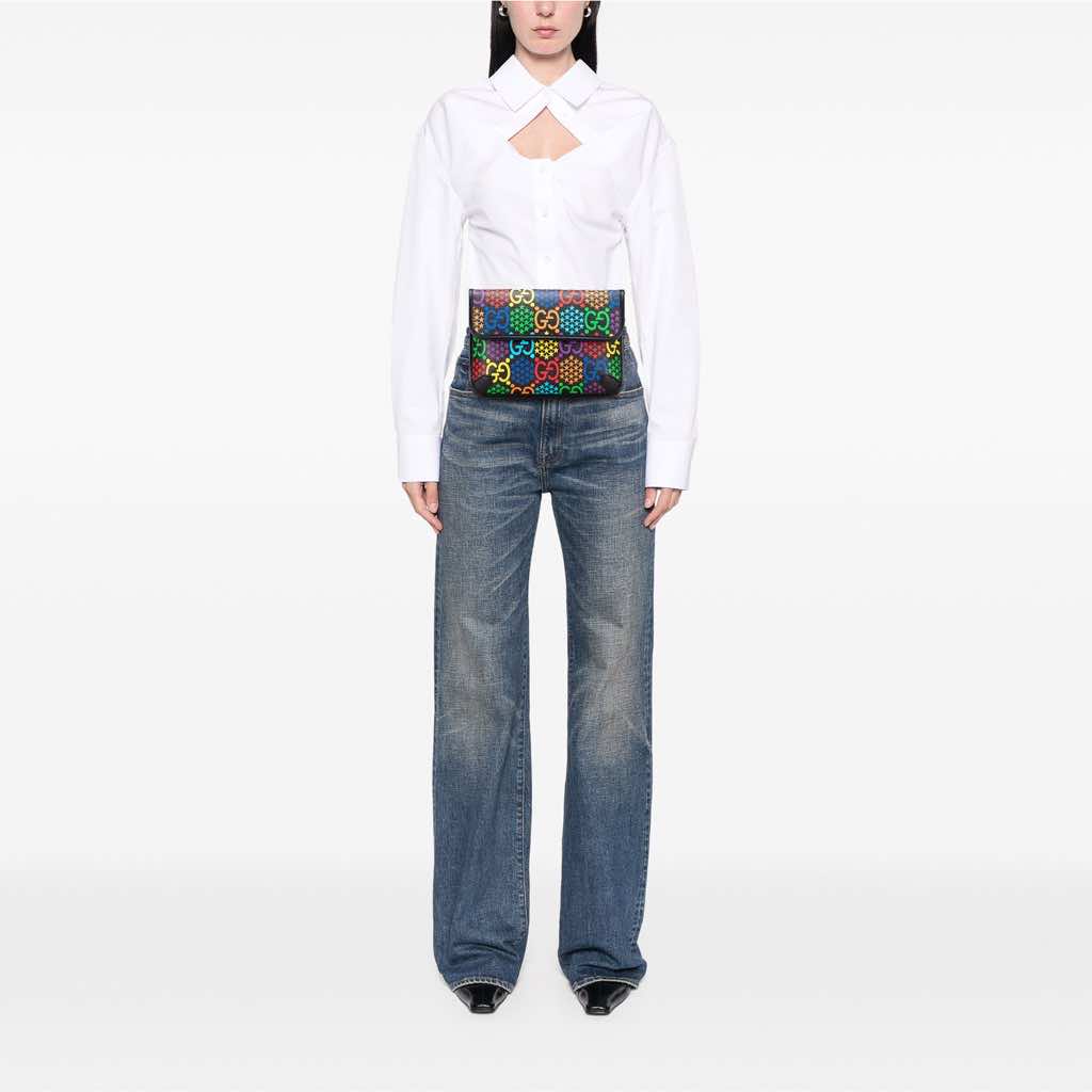 Gucci GG Supreme Psychedelic Belt Bag - Image 12