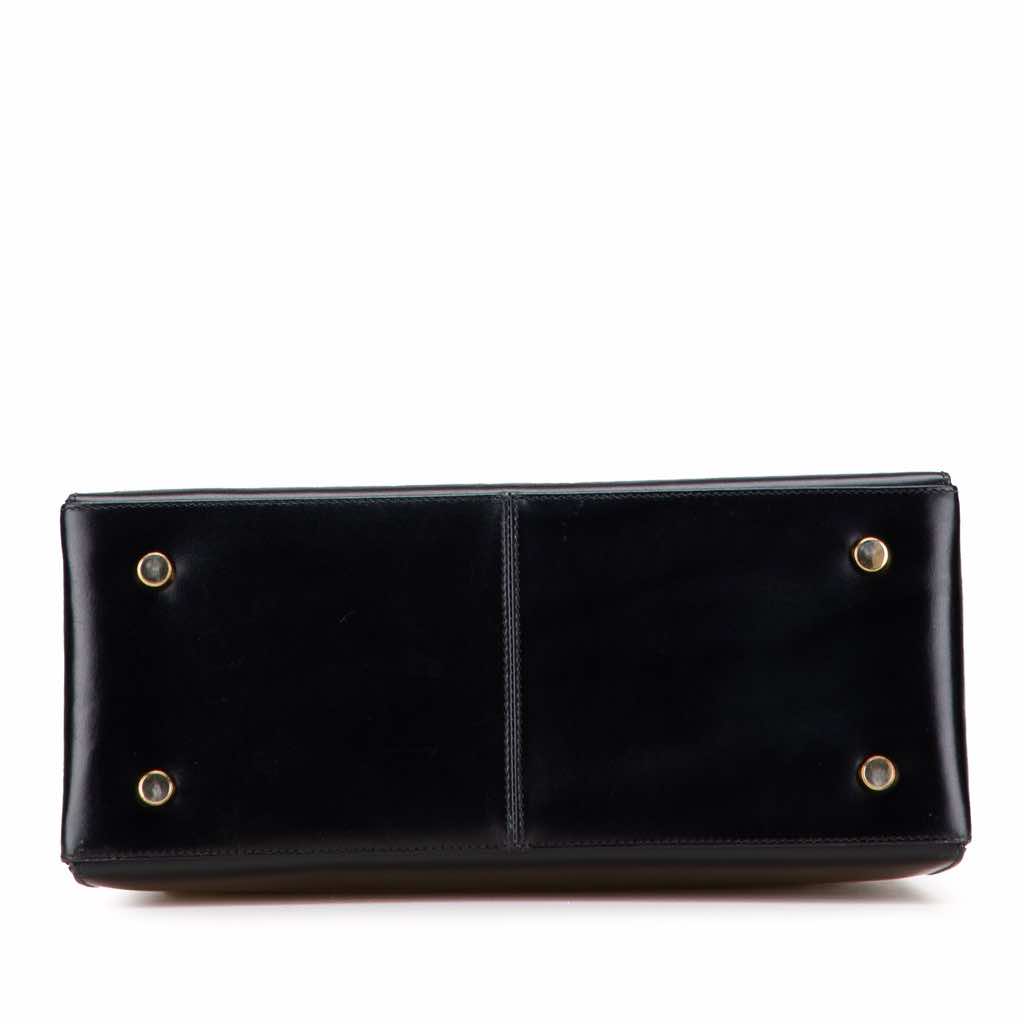 Salvatore Ferragamo Leather Gancini Satchel - 3