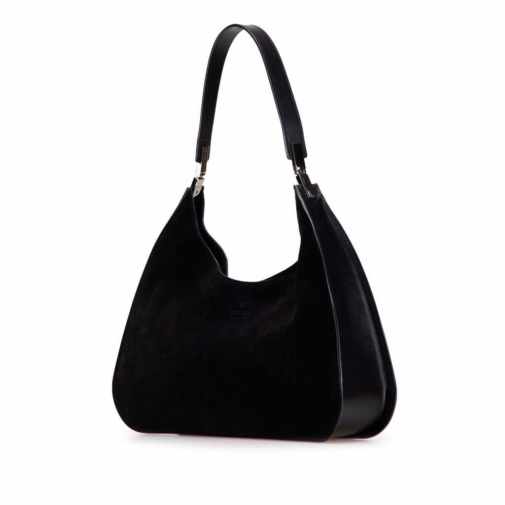 Gucci Suede Shoulder Bag - 2