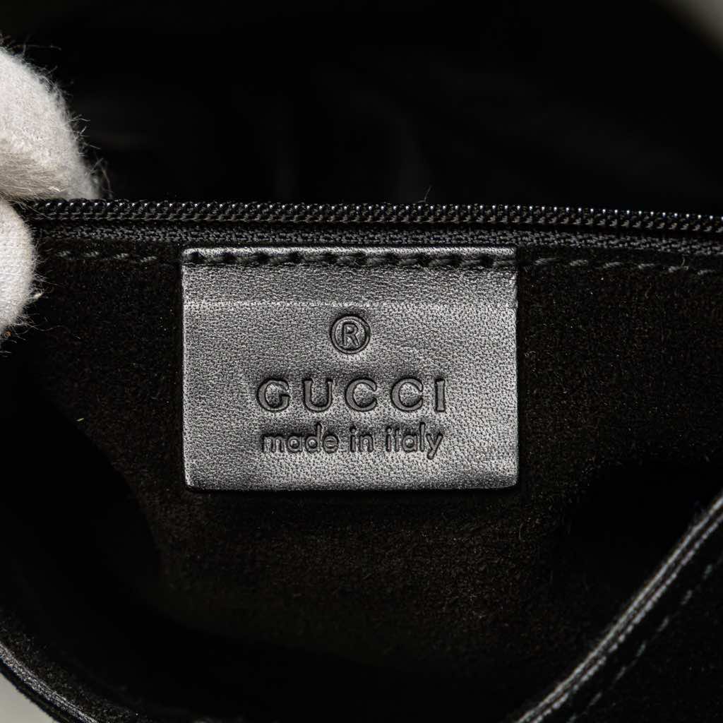 Gucci Suede Shoulder Bag - 5