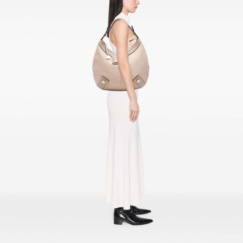 Loewe Anagram Canvas New Road Hobo - Image 12