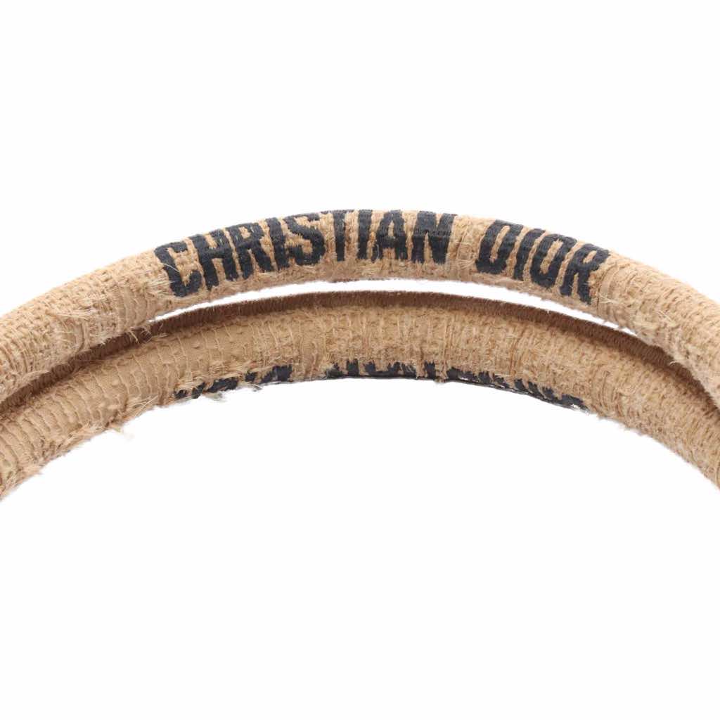 Dior Medium Jute Embroidered Book Tote - Image 11