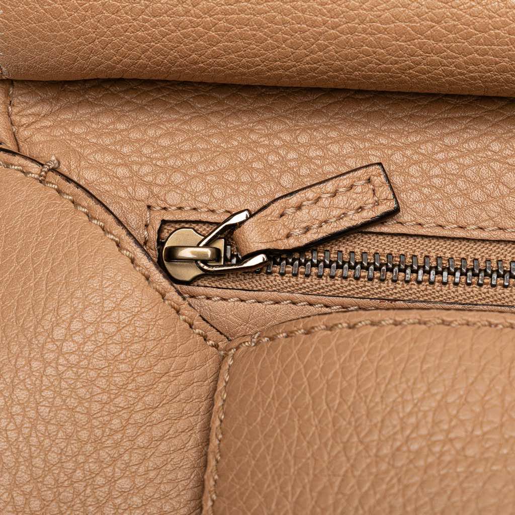 Gucci Medium Leather Bamboo Nouveau Fringe Crossbody - Detail 2