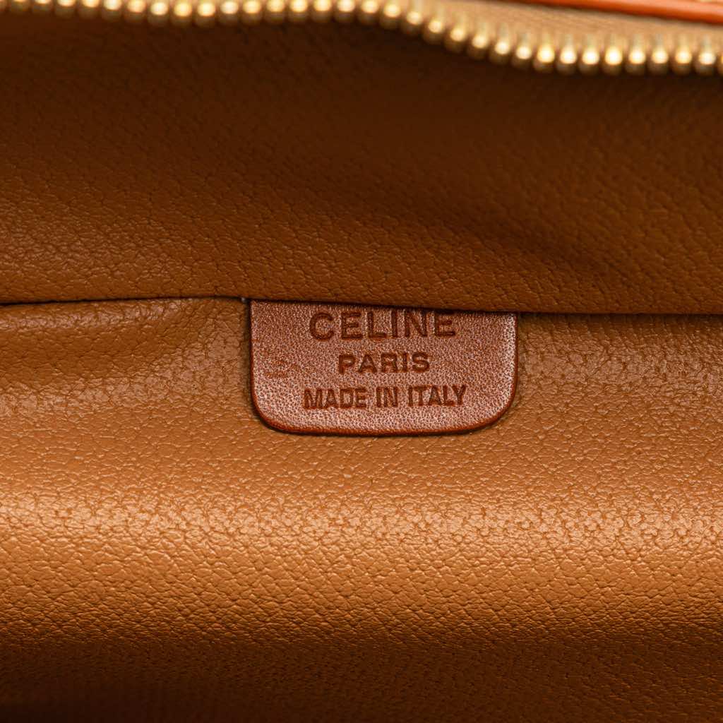 Celine Macadam Coated Canvas Vanity Bag - 5