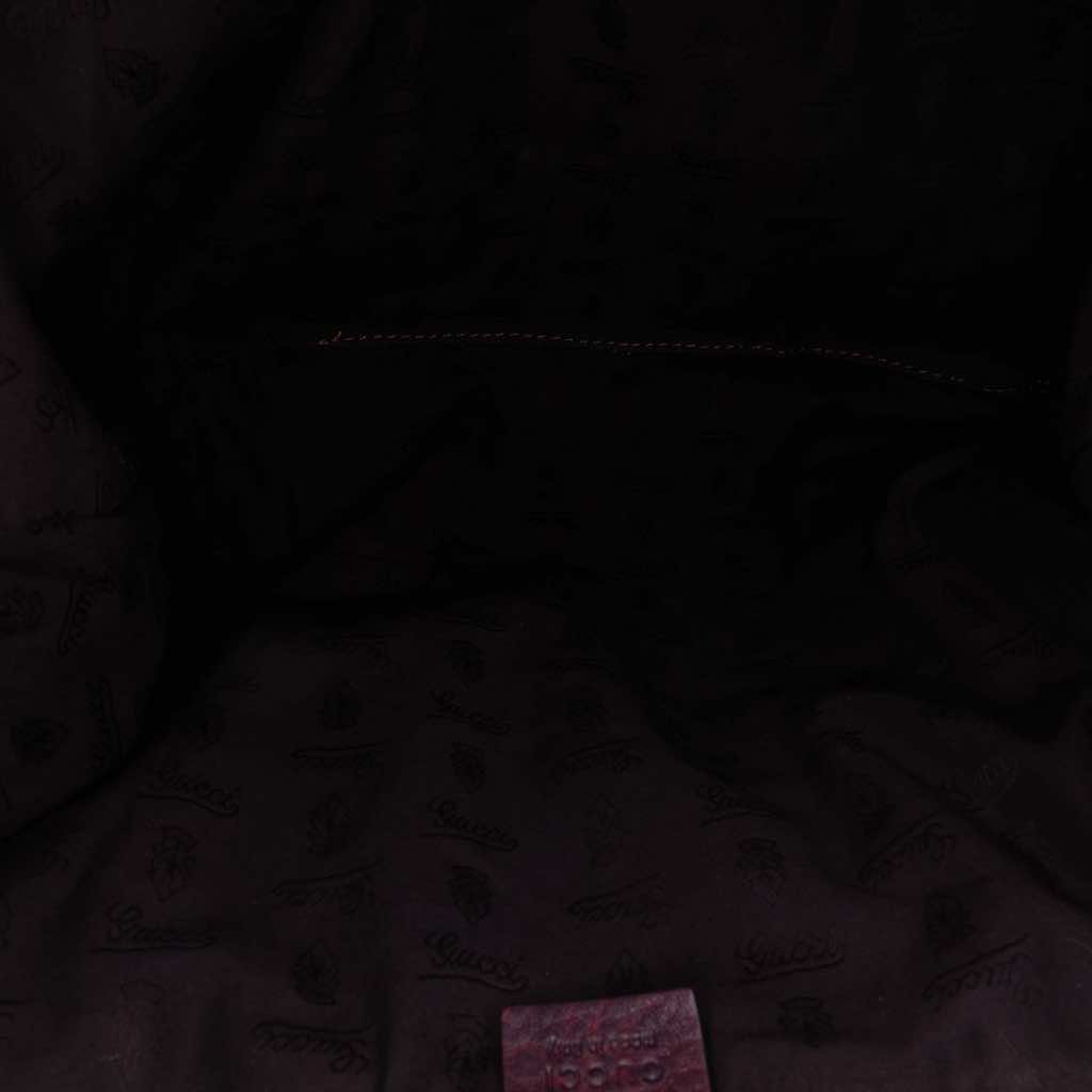 Gucci Large GG Canvas Bamboo Bar Tote - 4