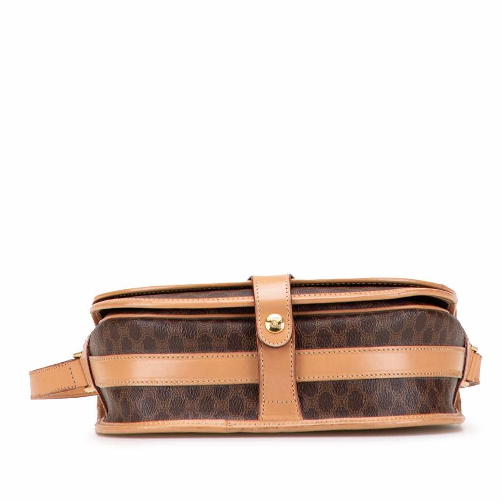 Celine Macadam Coated Canvas Crossbody - 3