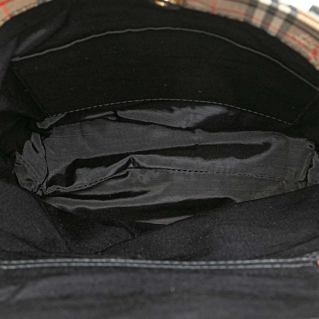 Burberry Haymarket Check Canvas Tote - 4