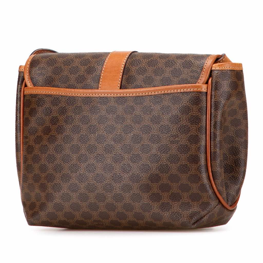 Celine Macadam Coated Canvas Crossbody - 2