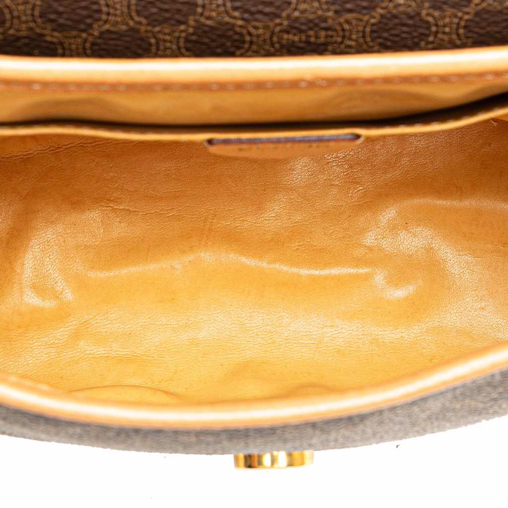 Celine Macadam Coated Canvas Crossbody - 4