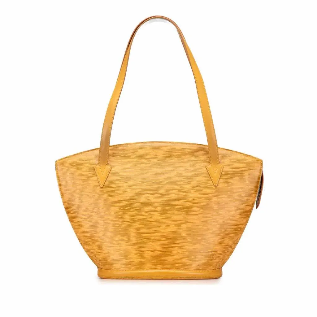 Louis Vuitton Epi Saint Jacques PM Long Strap Yellow Leather Good - Front View