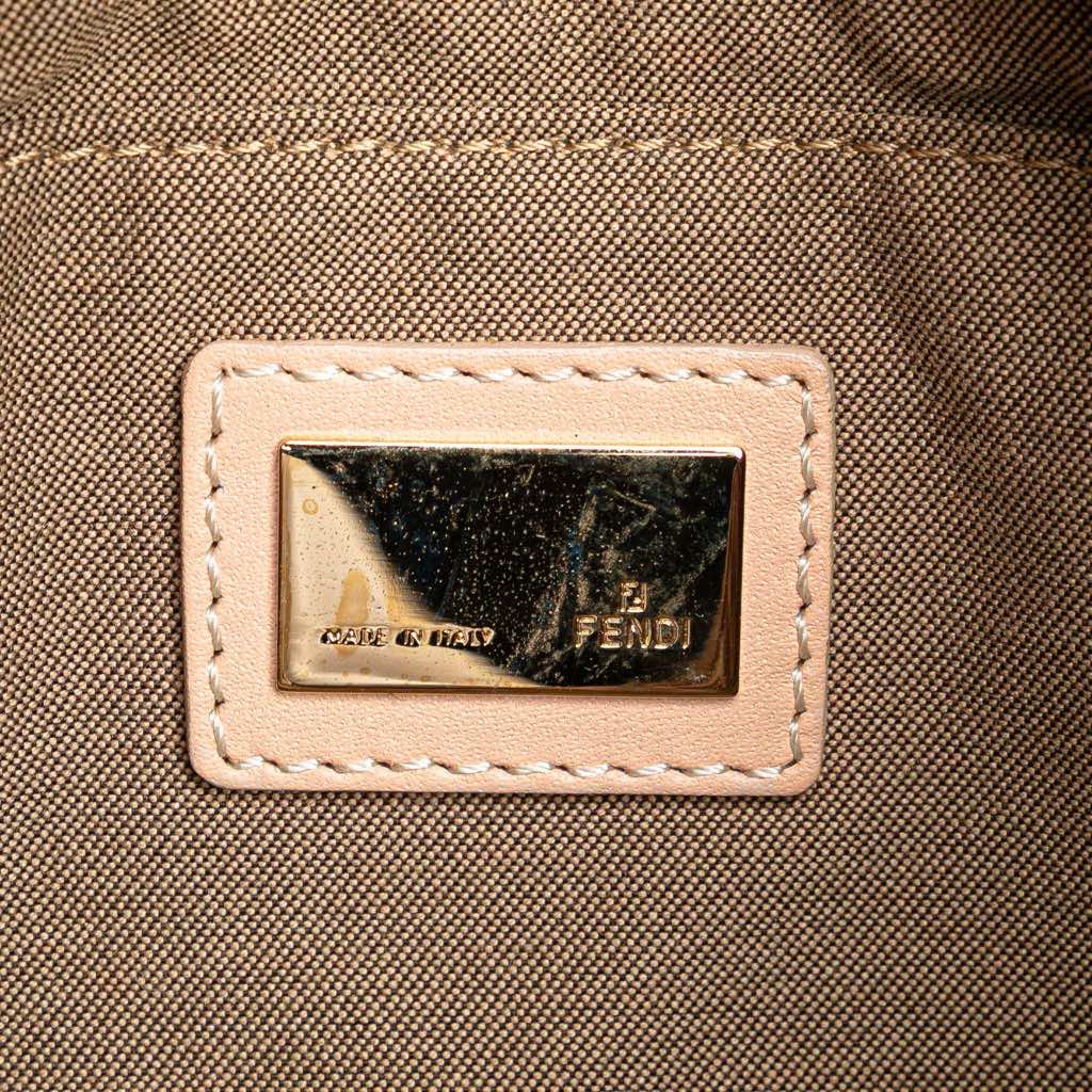 Fendi Zucchino Canvas Crossbody - Side view