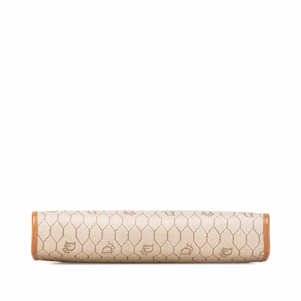 Dior Honeycomb Coated Canvas Clutch - Image 6