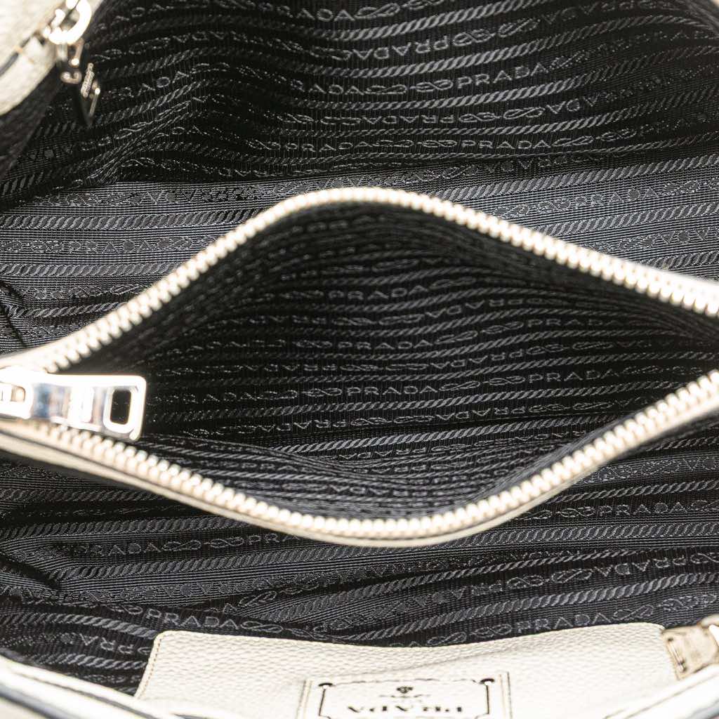 Prada Vitello Daino Open Convertible Tote - 4