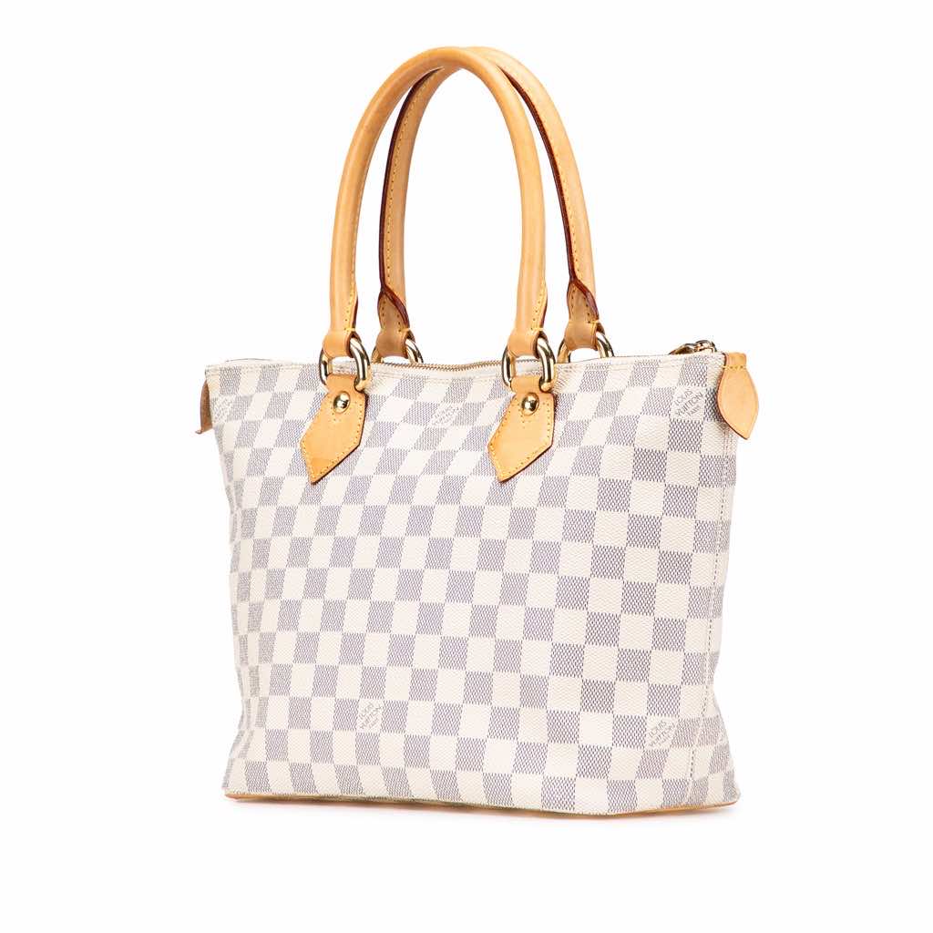 Louis Vuitton Damier Azur Saleya PM - Back view