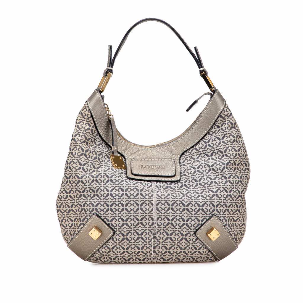 Loewe Anagram Canvas New Road Hobo