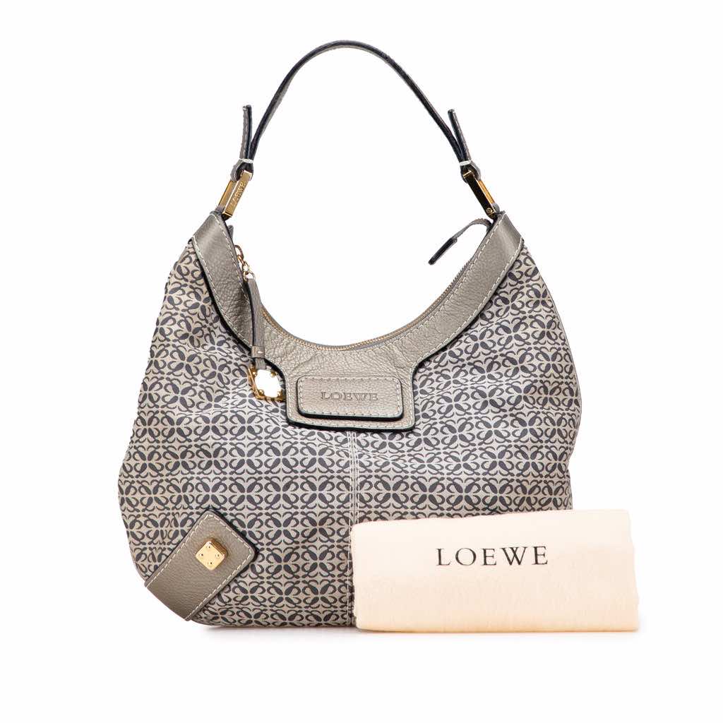 Loewe Anagram Canvas New Road Hobo - Image 13