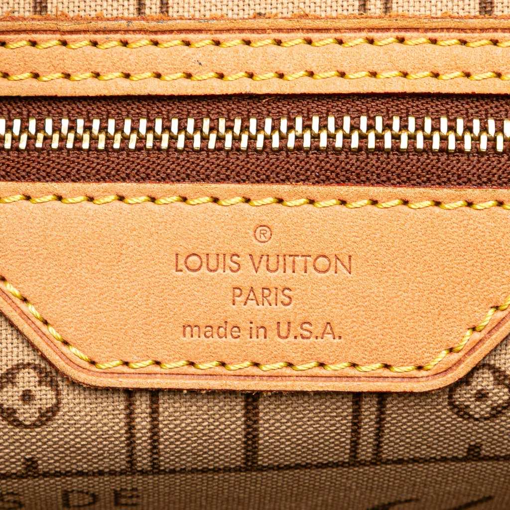Louis Vuitton Monogram Neverfull MM - Side view