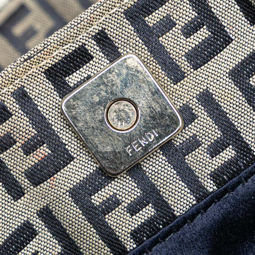 Fendi Small Zucchino Canvas Twins Tote - Image 10