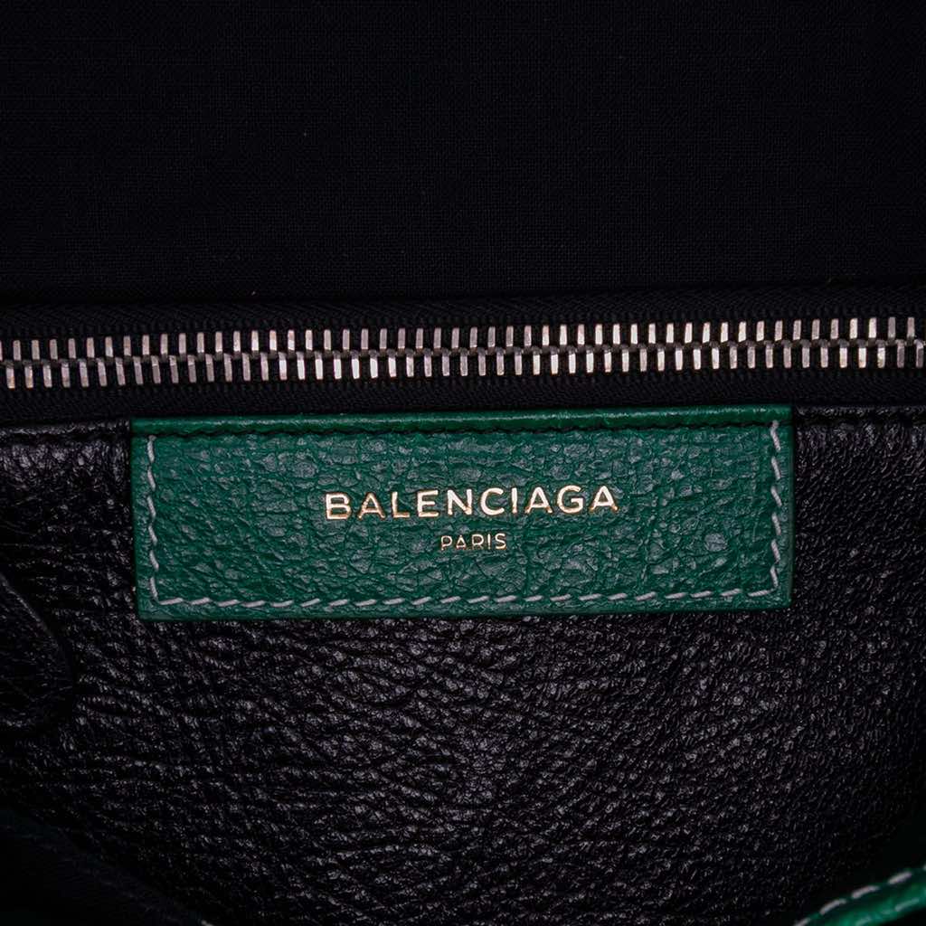 Balenciaga XS Lambskin Bazar Shopper Satchel - Side view