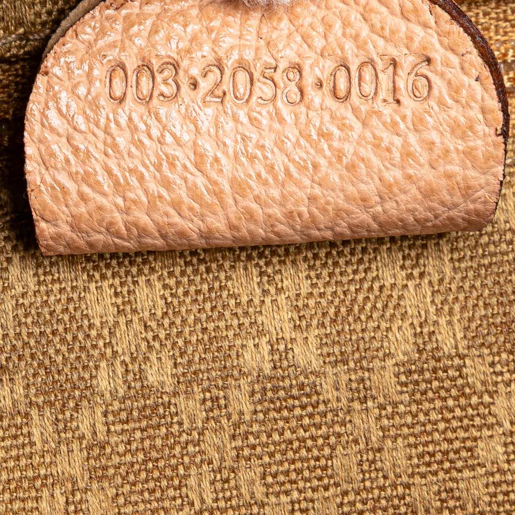 Gucci Suede Bamboo Backpack - Detail 1